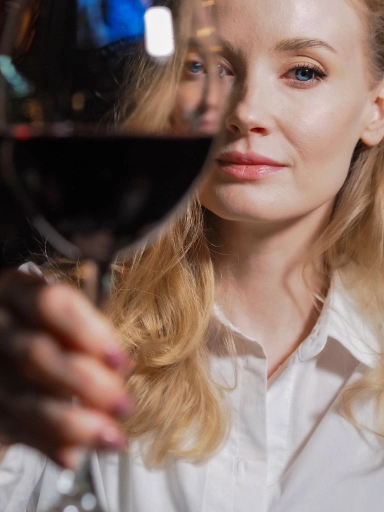 Portrait of Ava Devine, founder and chair of the sommelier panel